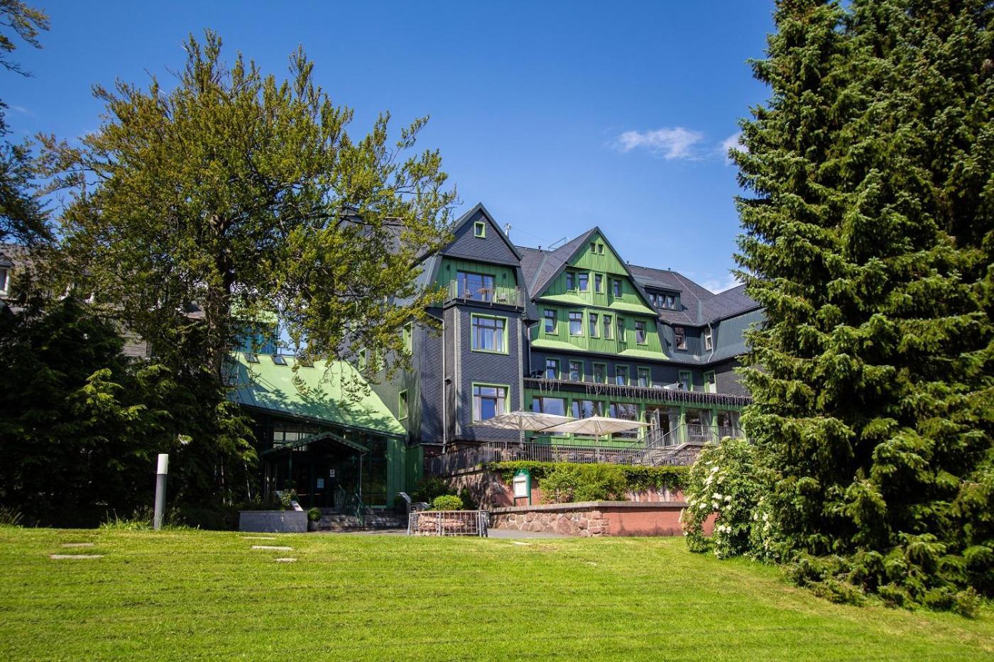 Berg & Spa Hotel Gabelbach Ilmenau Buitenkant foto
