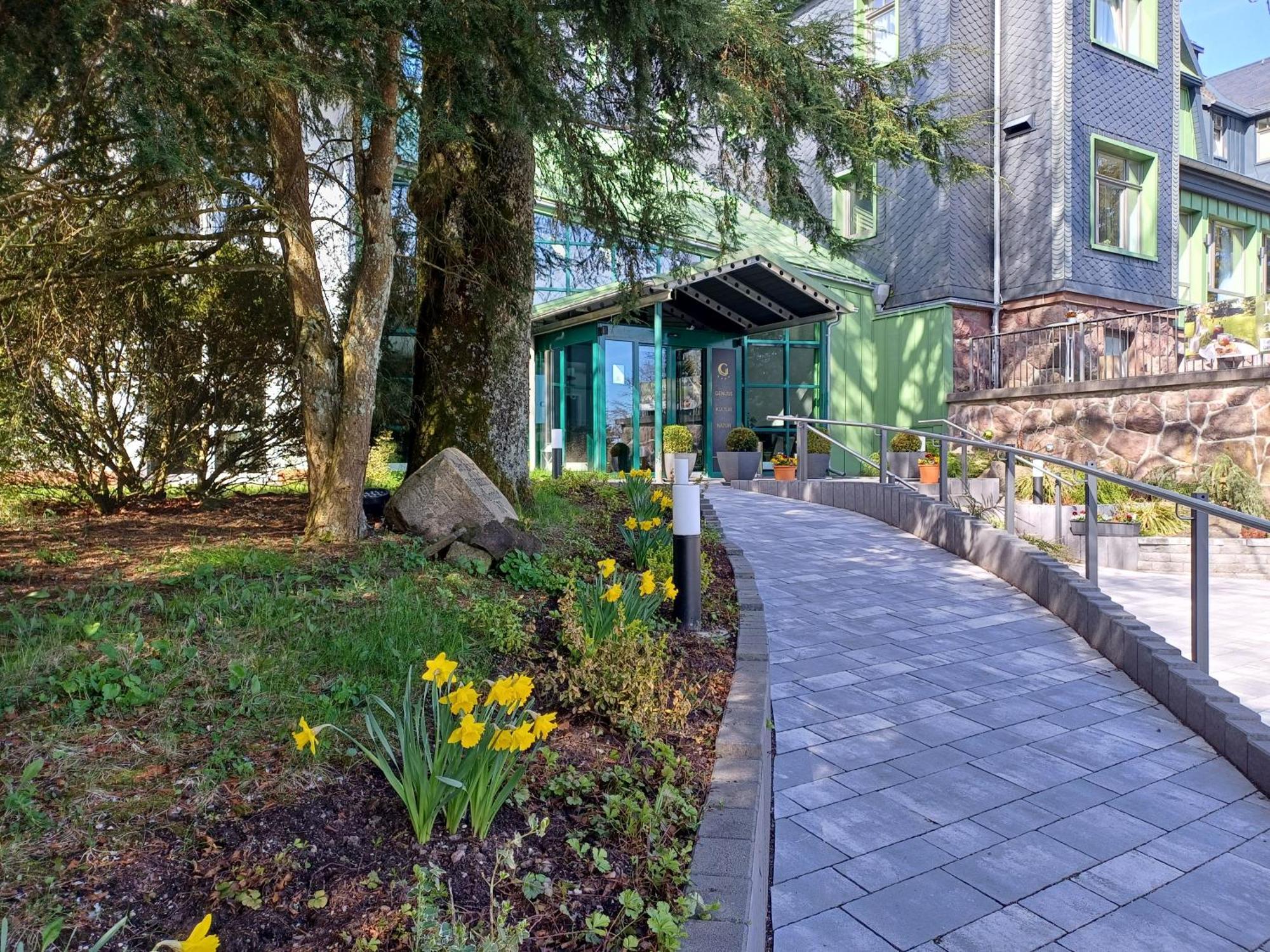 Berg & Spa Hotel Gabelbach Ilmenau Buitenkant foto