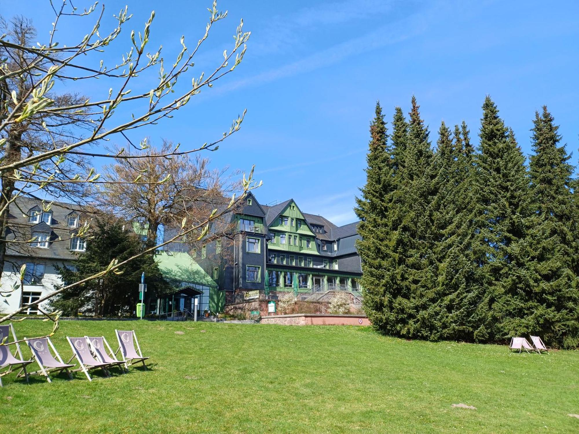 Berg & Spa Hotel Gabelbach Ilmenau Buitenkant foto